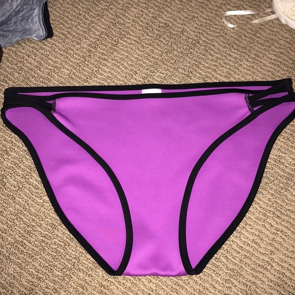 purple swim bottoms
